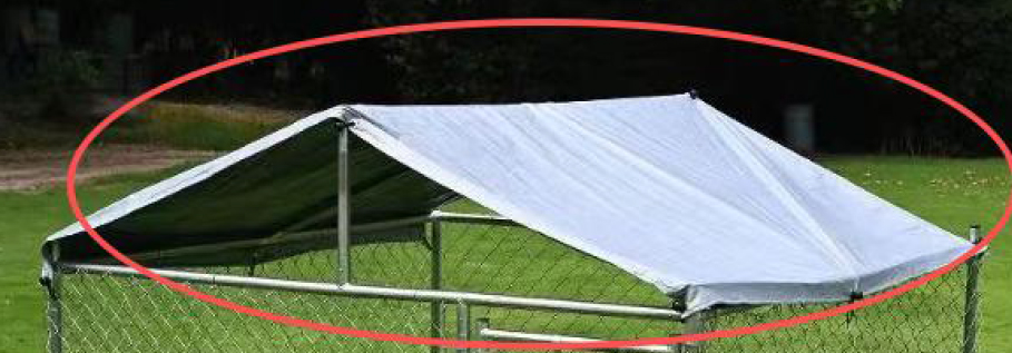 KENNEL COVER ONLY 4W x 4H