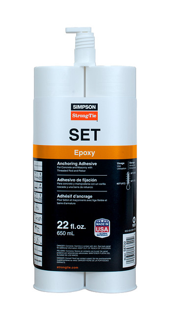 22oz SET EPOXY ADHSV/ANCHR******