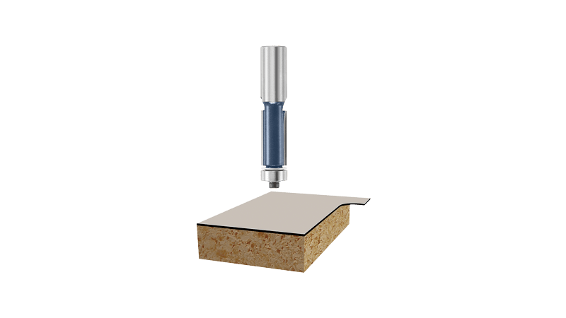 1/2"TRIM BIT W/BB 1/2"SHNK