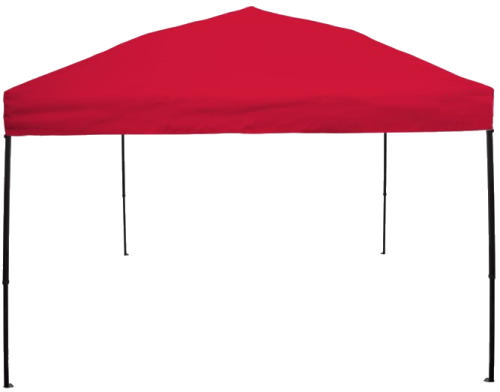 10x10 CANOPY RED-QUICK SHADE