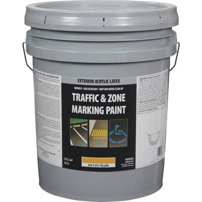 YELLOW LATEX TRAFFIC PAINT