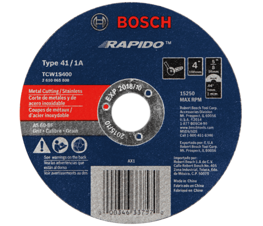 4x.040 METAL CUTTING BLADE