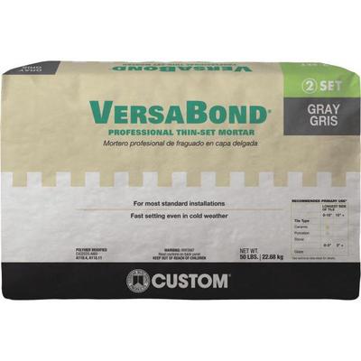 50LB VERSABOND THINSET GRAY