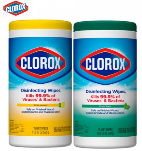 85ct CLOROX WIPES