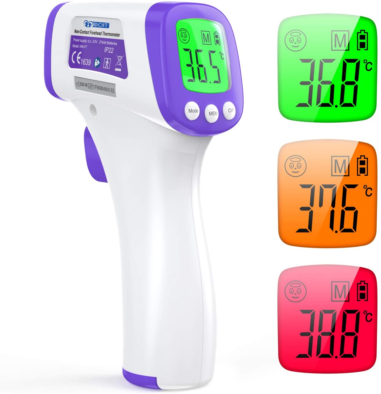 SIMZO NC FOREHEAD THERMOMETER