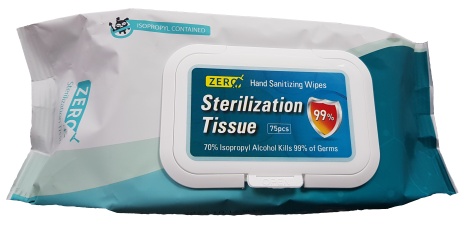 70% ISO ALCOHOL WIPES 75-COUNT