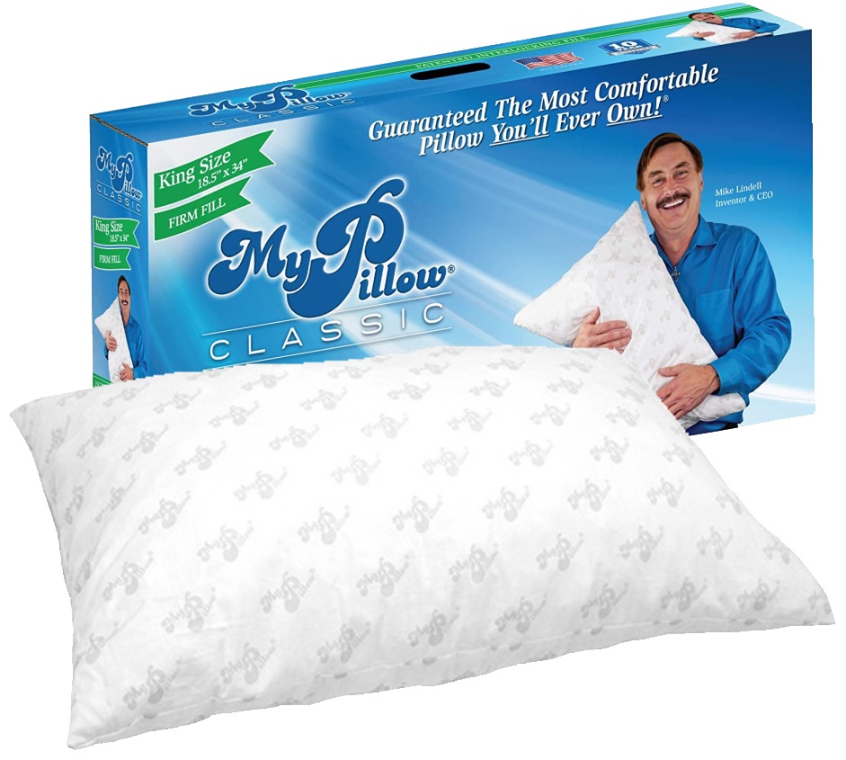 My pillow king store size