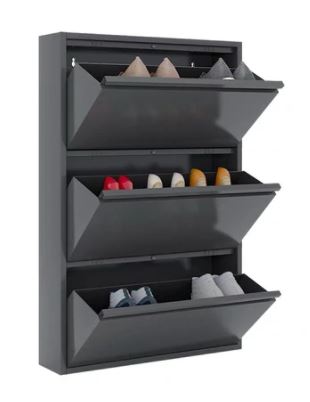 3 LAYER SHOE RACK&nbsp;&nbsp;GREY