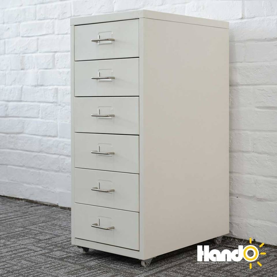 6-STAGE DRAWER CABINET-WHITE