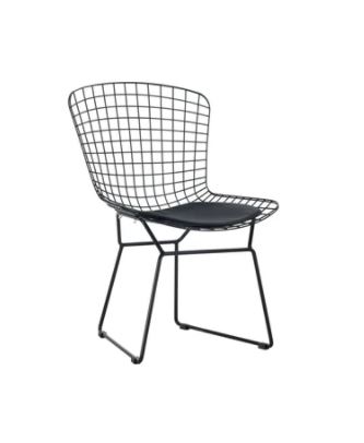 GRETA MTL WIRE CHAIR BLACK