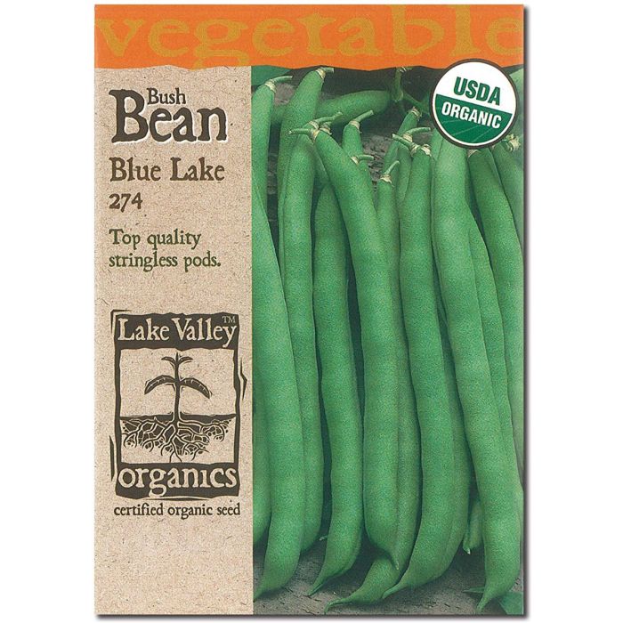 ORGANIC BEAN BUSH BLUE LAKE 274