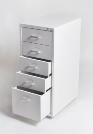 5-STAGE DRAWER CABINET-WHITE