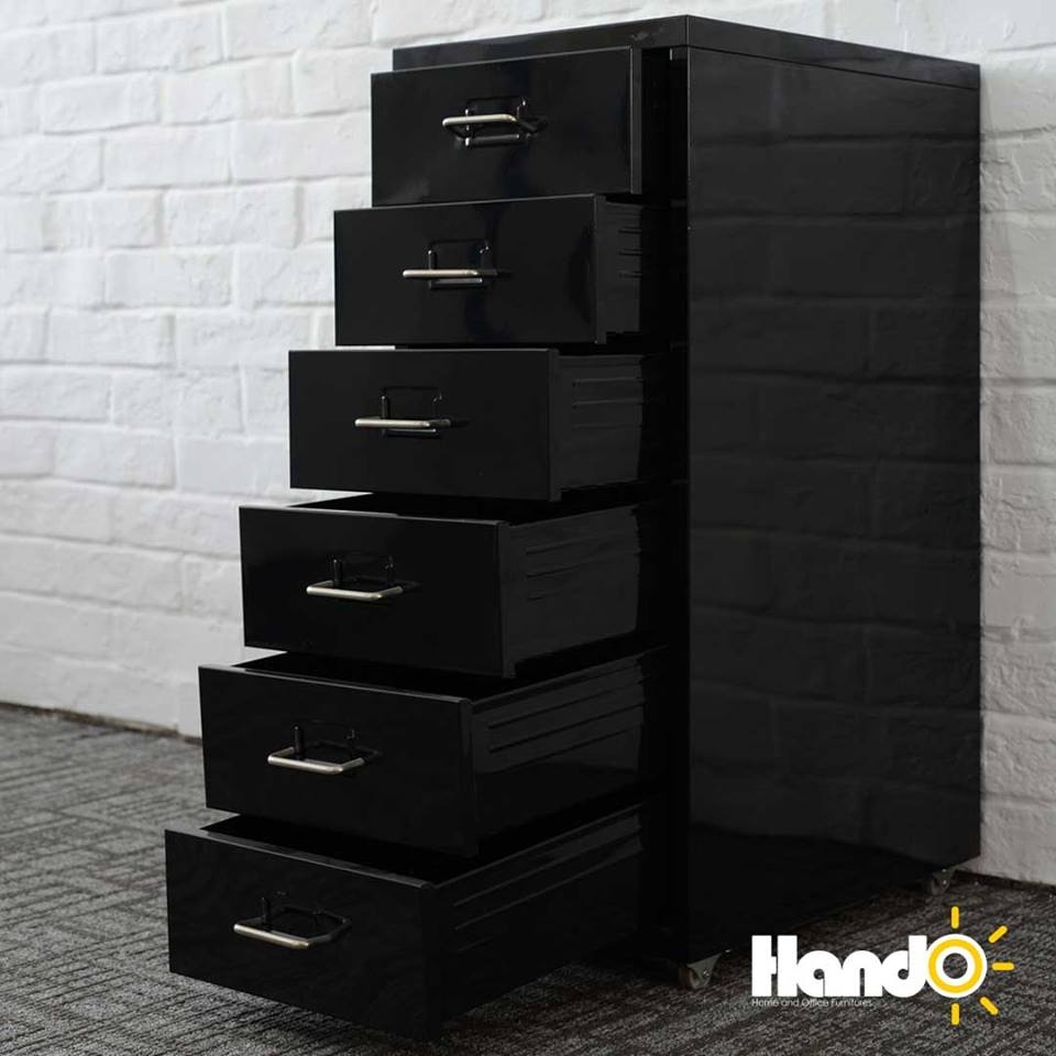 6-STAGE DRAWER CABINET-BLACK