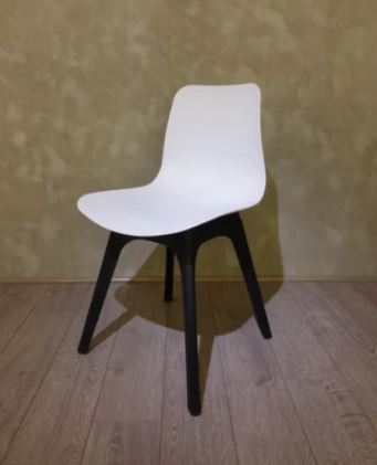 ISELLE PVC CHAIR WHITE