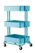 METAL CART TEAL