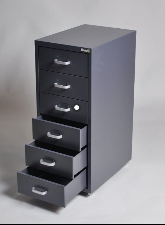 6-STAGE DRAWER CABINET-GREY