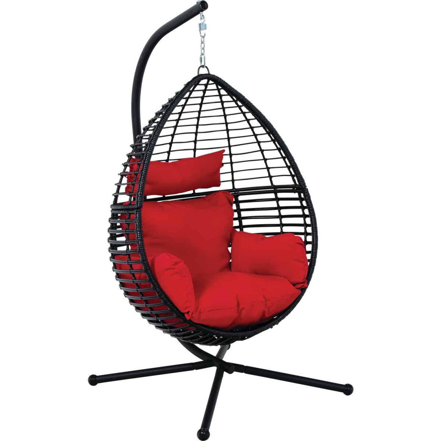 Dura Soleil Lucerne Red Olefin Hanging & Standing Chair