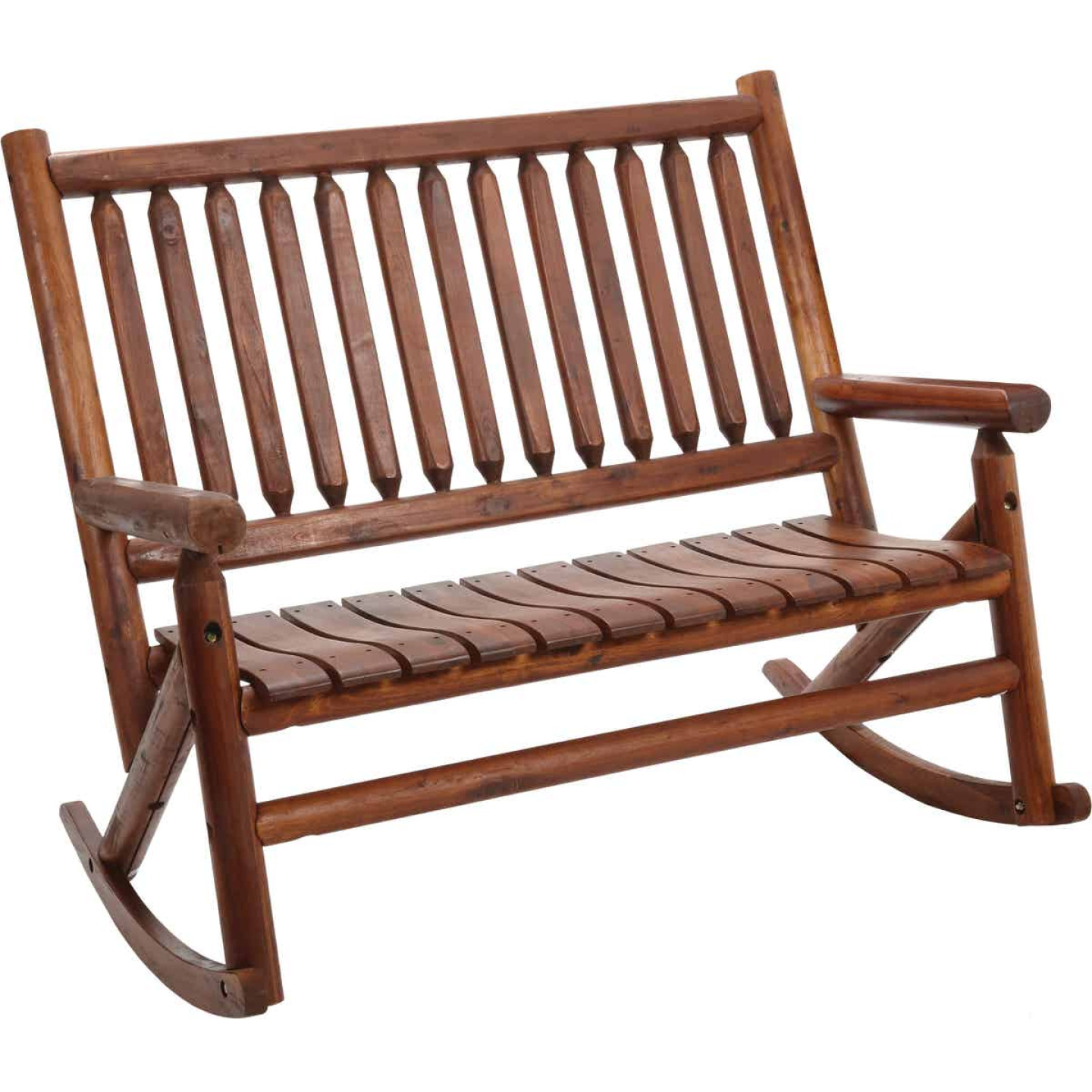 Leigh Country Amber-Log Stained Amber Rocking Chair
