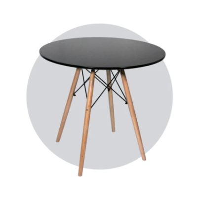 EAMES ADULT TABLE BLACK