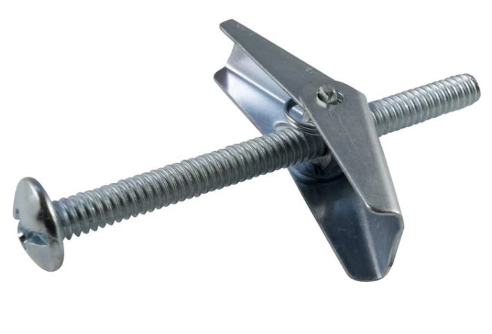 3/16x5  TOGGLE BOLT WITH WING