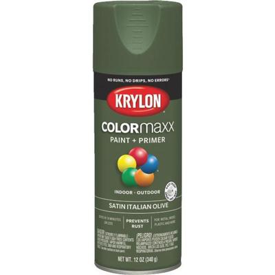 SATIN OLIVE SPRAY PAINT