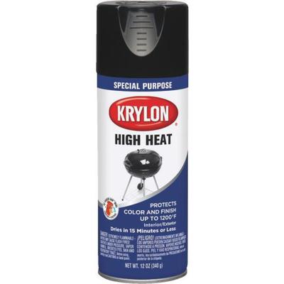 FLAT BLK BBQ SPRAY PAINT