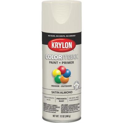 SATIN ALMOND SPRAY PAINT