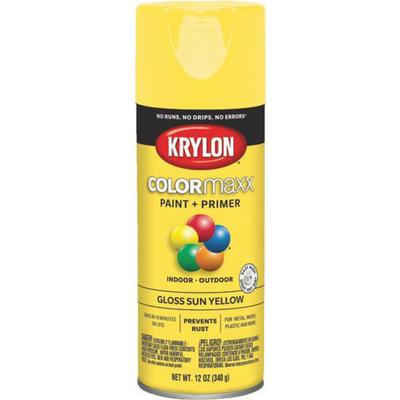 GLS SUN YLLW SPRAY PAINT