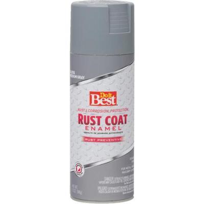 MED GRY RUST SPRAY PAINT
