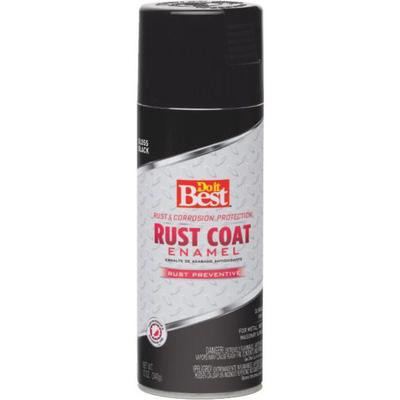 BLACK RUST SPRAY PAINT GLOSS