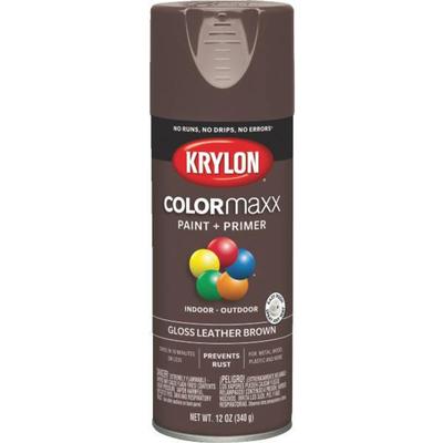 GLOSS LEATHER BROWN SPRAY PAINT