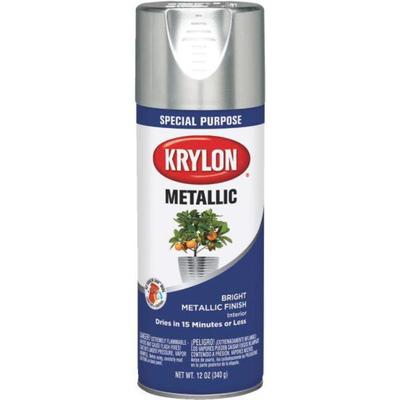 BRGHT SILVER SPRAY PAINT