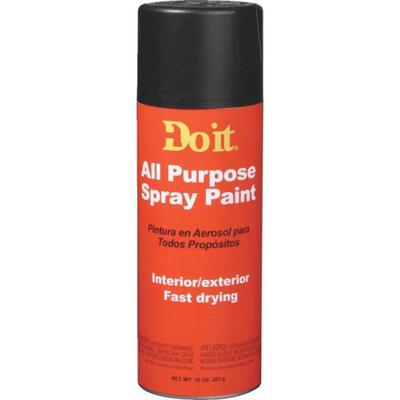 DIB ALLPUR SPRAY PAINT flt blk