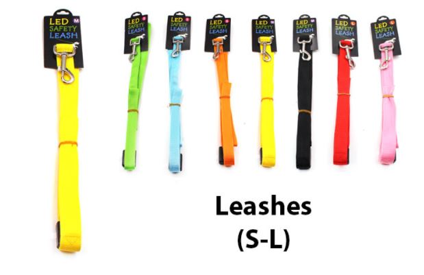 L LED LIGHTED DOG LEASH
