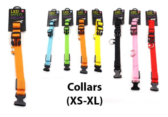 L LED LIGHTED DOG COLLAR