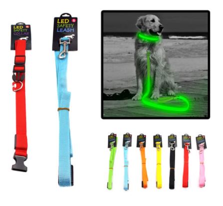 XS LED LIGHTED DOG COLLAR