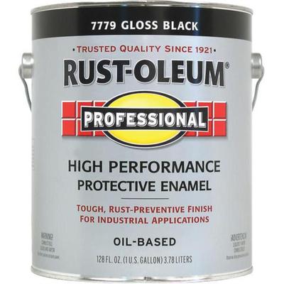 BLACK ENAMEL RUST-OLEUM GAL