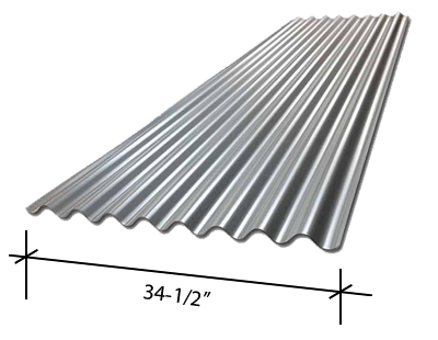 12' ROOFING TIN (USG 26) 34"