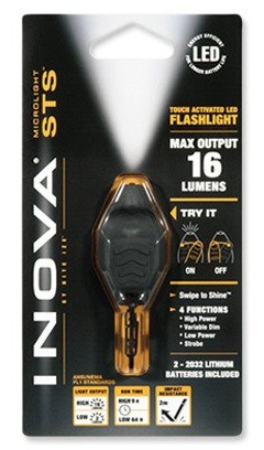 MICROLIGHTS STS LED SMK GRY