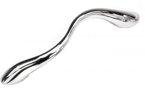 96mm SQUIGLY PULL-POL CHROME