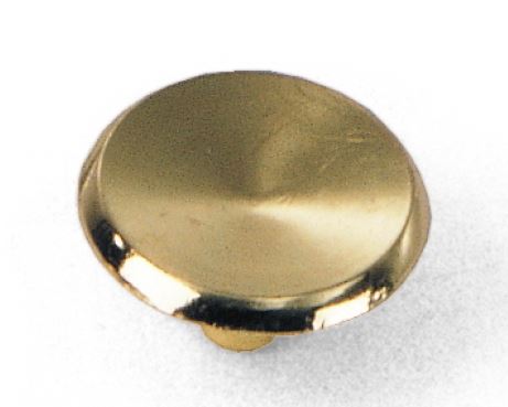 1-1/2" KNOB POLISHED BRASS