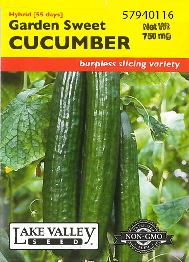 CUCUMBER GARDEN SWEET HYBRID