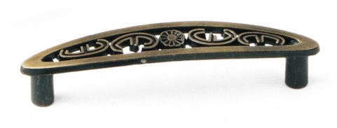 3-1/2" CLASSIC PULL 3"CC A BRS