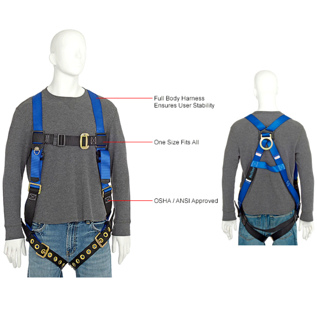 FALLTECH Non-belted Full Body Harness