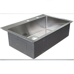 SS SINGLE BOWL DUAL MOUNT