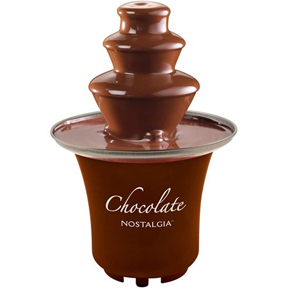 CHOCOLATE FONDUE FOUNTAIN - RED